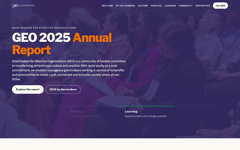 GEO 2025 Annual Report